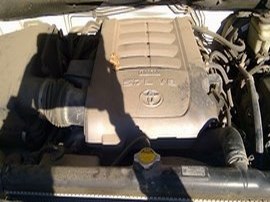 2008 TOYOTA TUNDRA WHITE LIMITED EXTD CAB 5.7L AT 2WD.  Z24890